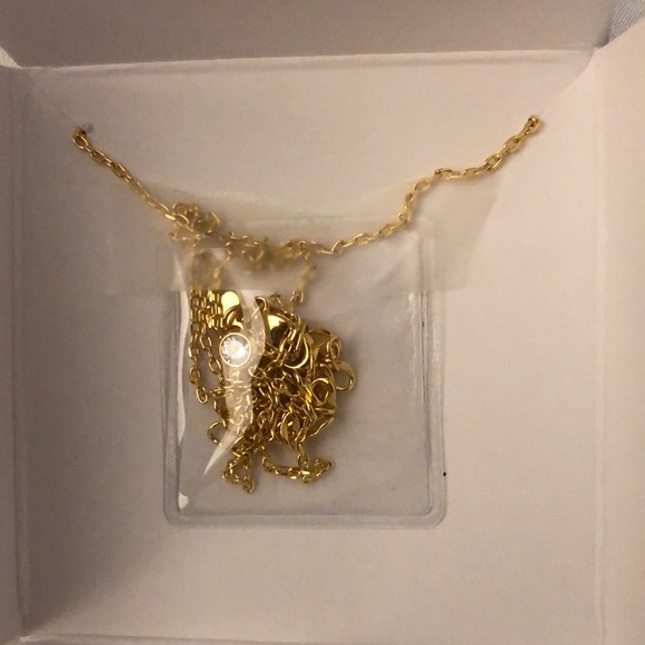 Kate Spade Gold Tone One In A Million Letter S Initial Pendant Necklace NWT Box - Picture 7 of 14